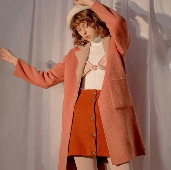 Petite Studio NYC Riley Reversible Coat S - Picture 1 of 5